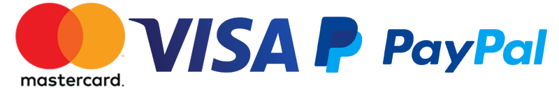 Payment method image like mastercard, visa and paypal